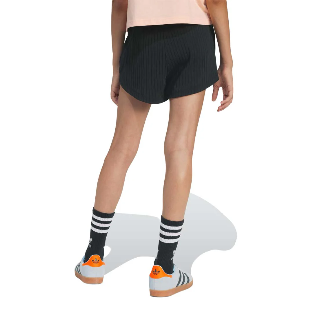 adidas - Girls' (Junior) Ribbed Shorts (JC8433) - Image 3