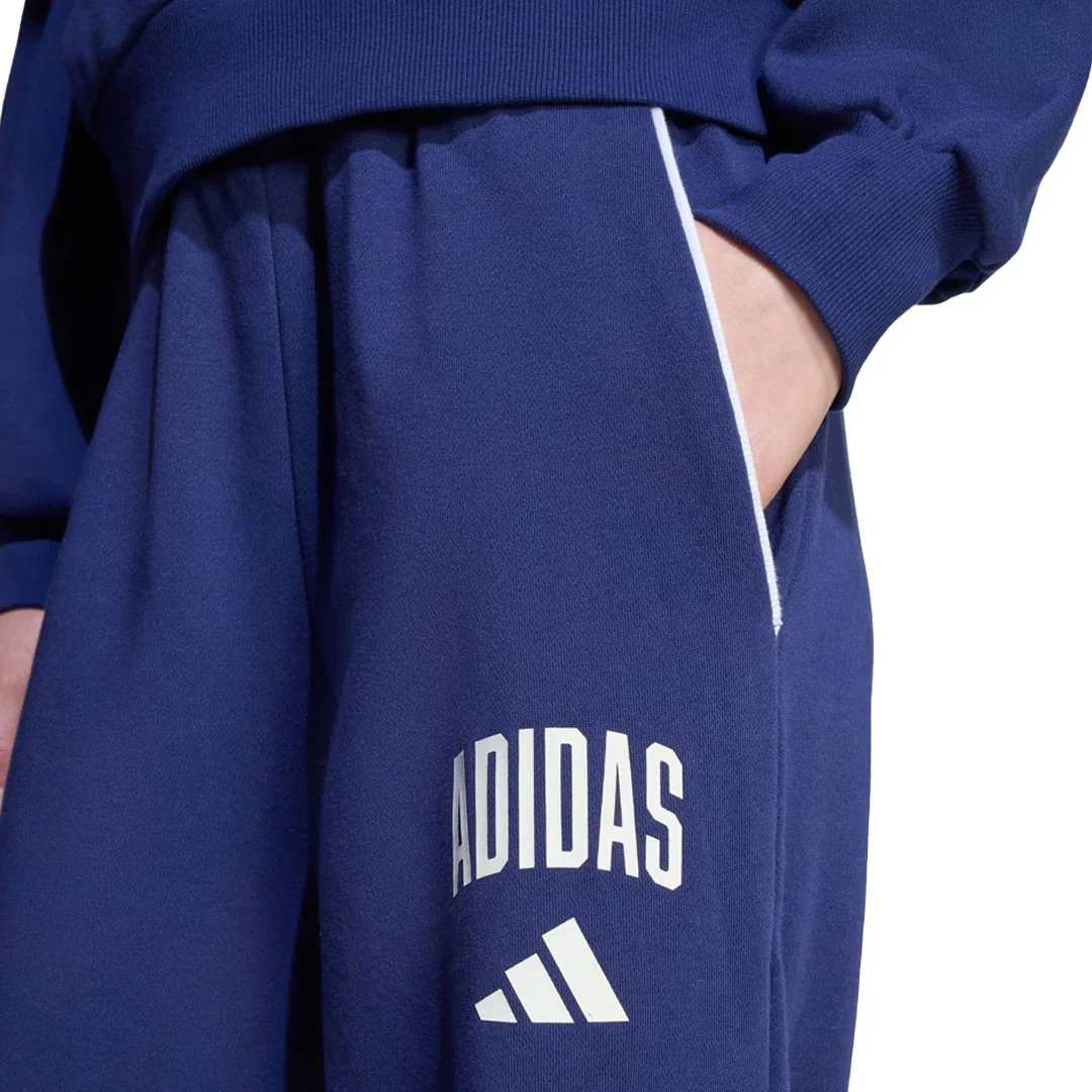 adidas - Girls' (Junior) Seasonals Essentials Collegiate Typography Pant (JM1539) - Image 5