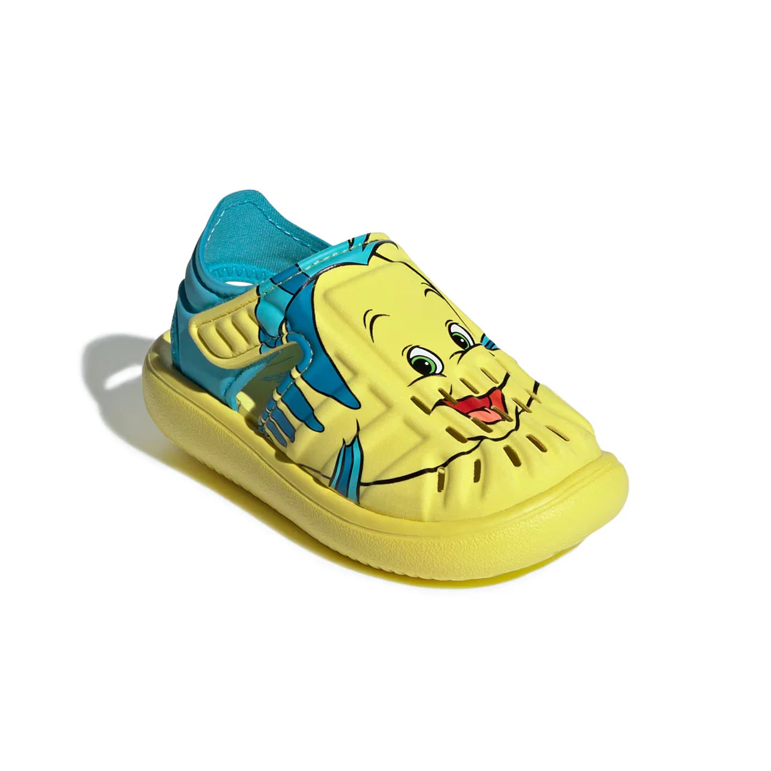 adidas - Kids' (Infant) adidas x Disney Pixar The Little Mermaid Flounder Water Sandals (IH1234) - Image 3
