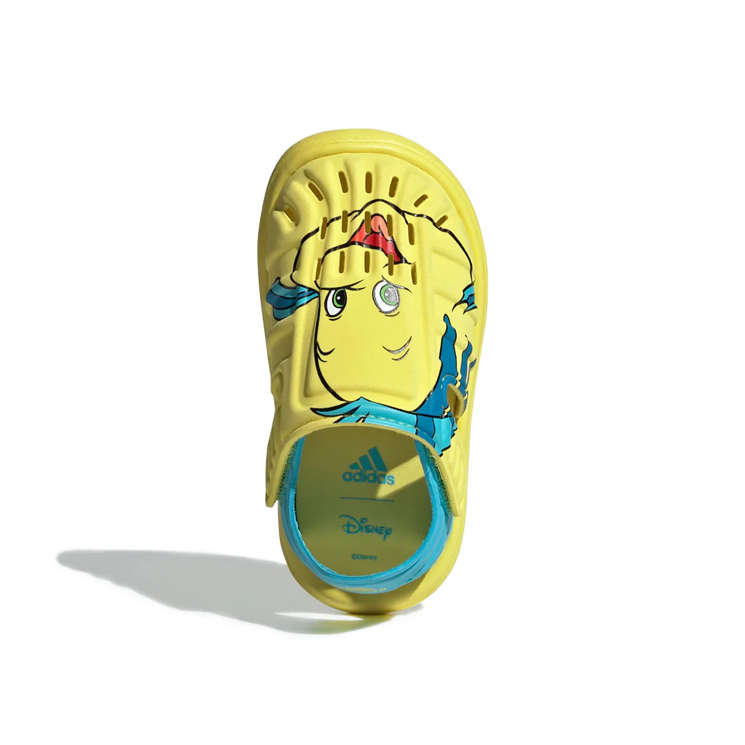 adidas - Kids' (Infant) adidas x Disney Pixar The Little Mermaid Flounder Water Sandals (IH1234) - Image 5