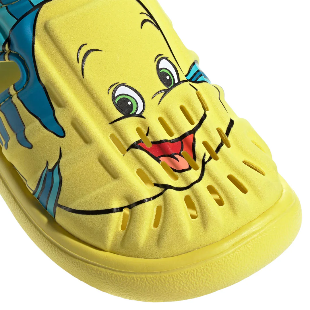 adidas - Kids' (Infant) adidas x Disney Pixar The Little Mermaid Flounder Water Sandals (IH1234) - Image 7