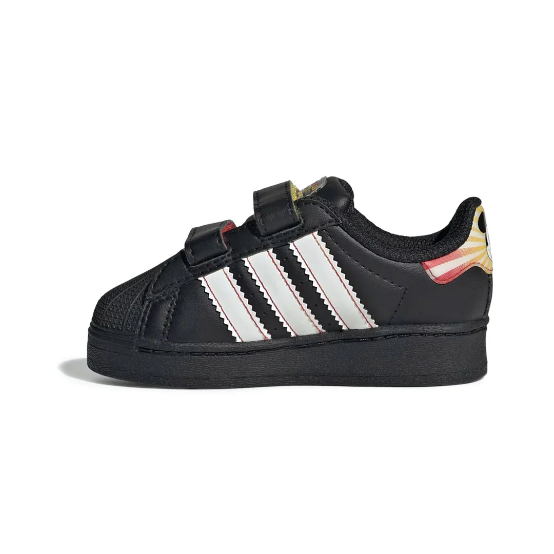 adidas - Kids' (Infant) adidas x Disney Mickey Mouse Superstar LED Lights Comfort Closure Shoes (JQ2806) - Image 2