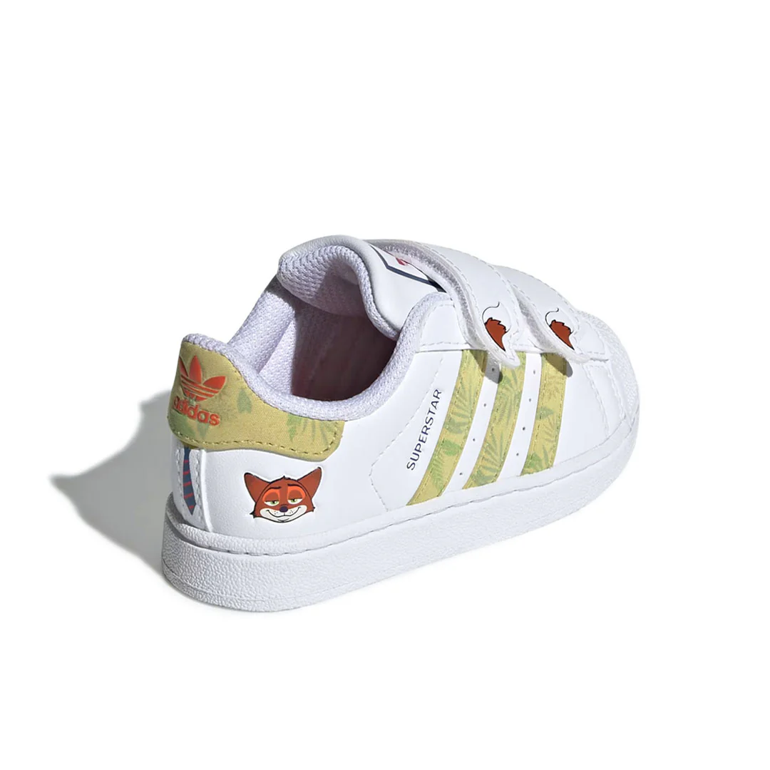 adidas - Kids' (Infant) adidas x Disney Zootopia Superstar II Comfort Closure Shoes (JQ1335) - Image 4