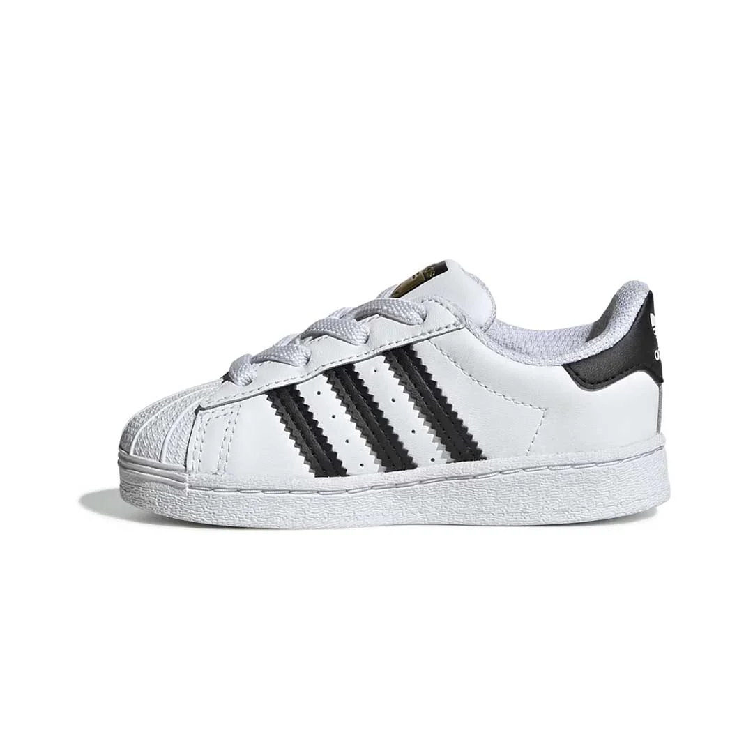 adidas - Kids' (Infant) Superstar Elastic Lace Shoes (FU7717) - Image 2