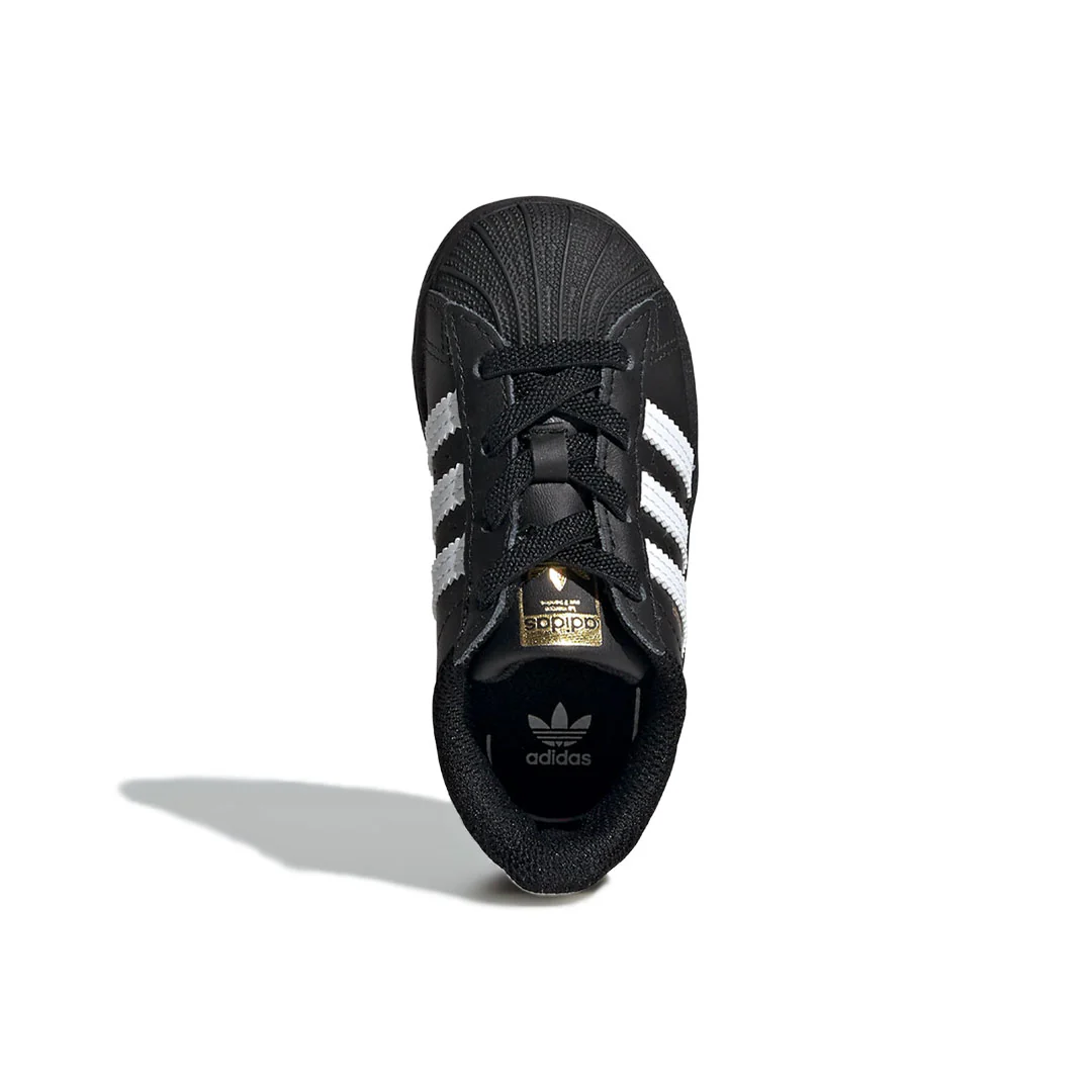 adidas - Kids' (Infant) Superstar Elastic Lace Shoes (EF5396) - Image 3