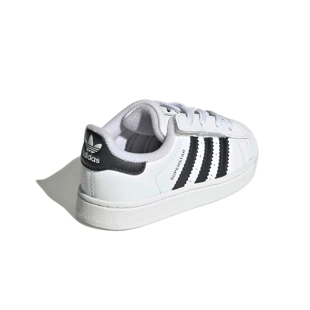 adidas - Kids' (Infant) Superstar II Elastic Lace Shoes (JH9984) - Image 3
