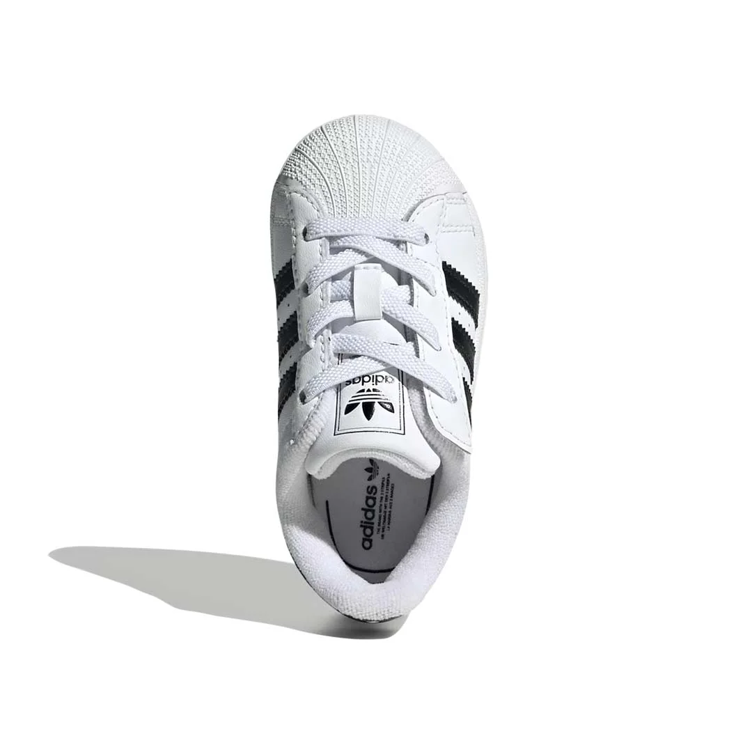 adidas - Kids' (Infant) Superstar II Elastic Lace Shoes (JH9984) - Image 4