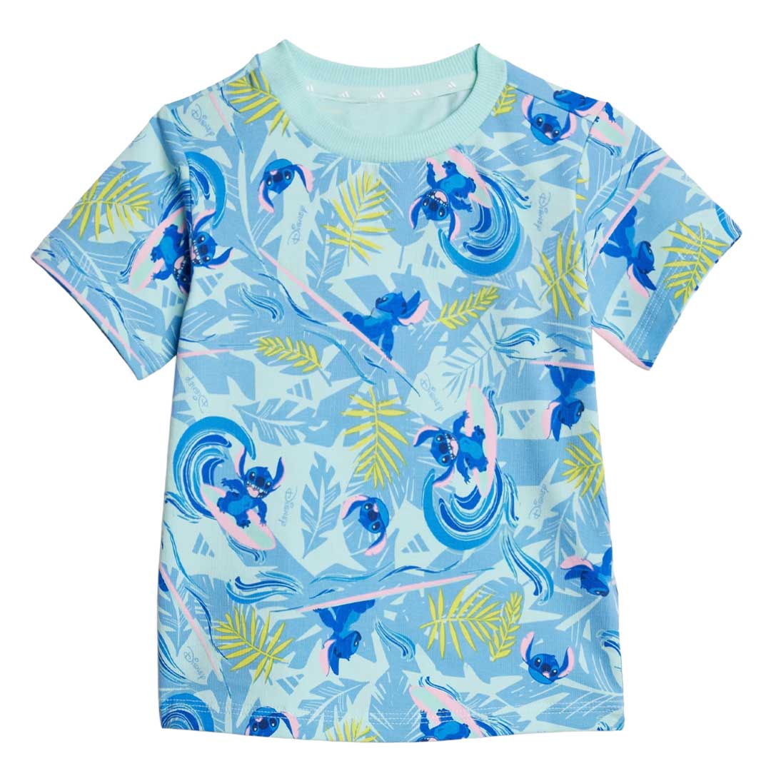 adidas - Kids' (Infant & Toddler) adidas x Disney Lilo & Stitch Shorts & T-Shirt Set (JD0379) - Image 2
