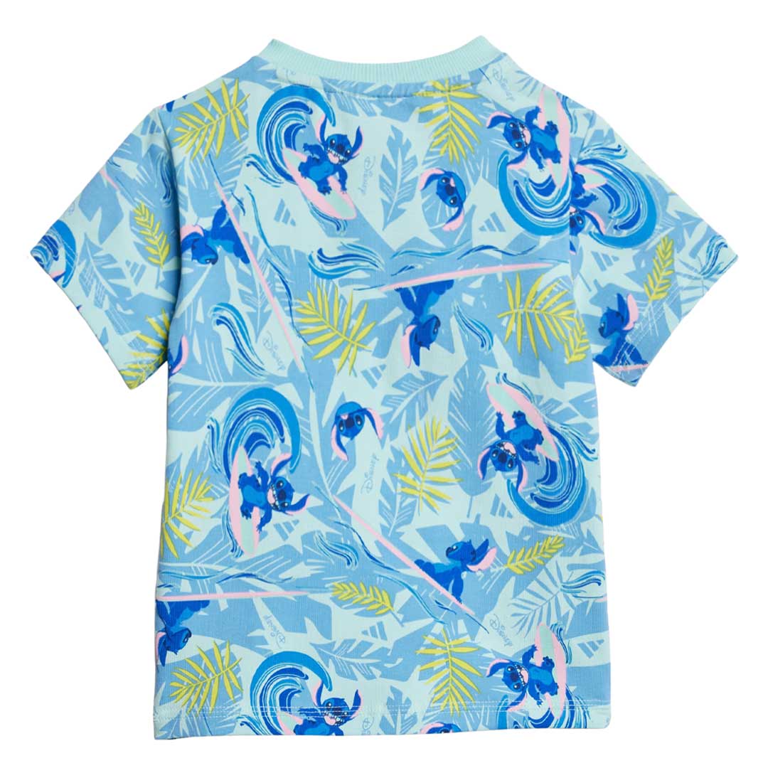 adidas - Kids' (Infant & Toddler) adidas x Disney Lilo & Stitch Shorts & T-Shirt Set (JD0379) - Image 4