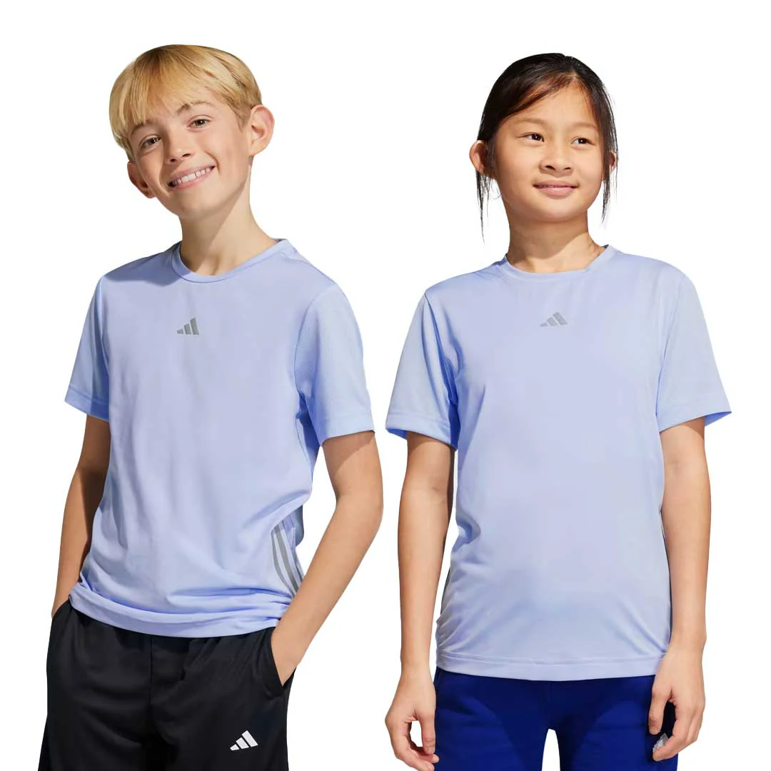 adidas - Kids' (Junior) Aeroready 3-Stripes T-Shirt (IB8866) - Image 2