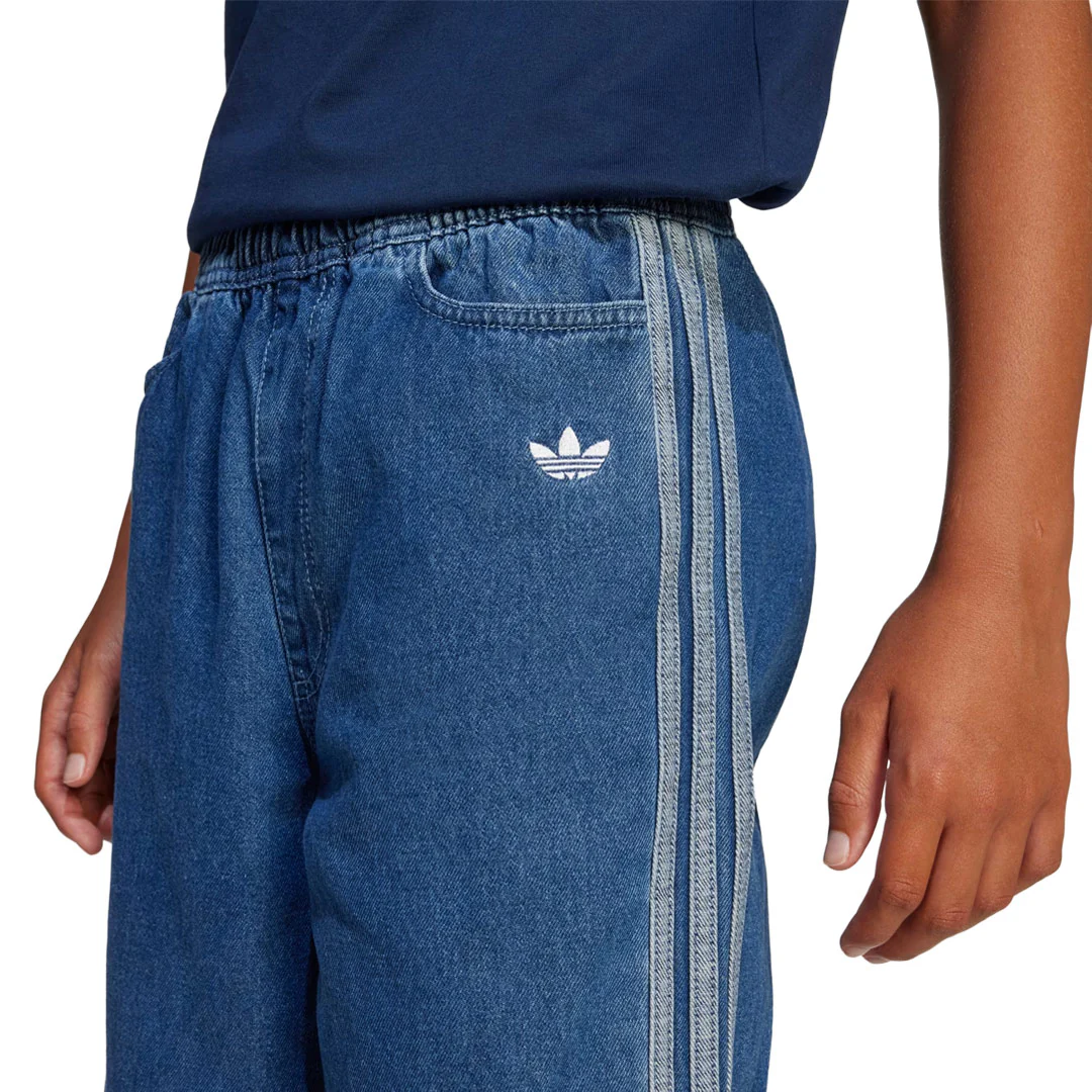 adidas - Kids' (Junior) Denim Pant (JC7877) - Image 4