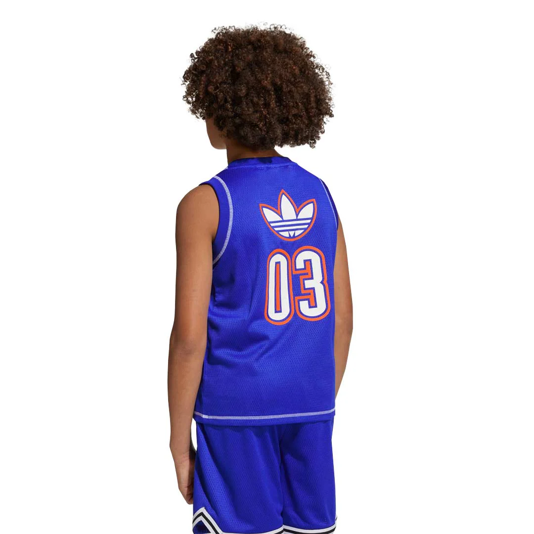 adidas - Kids' (Junior) Mesh Tank Top (JX5262) - Image 3