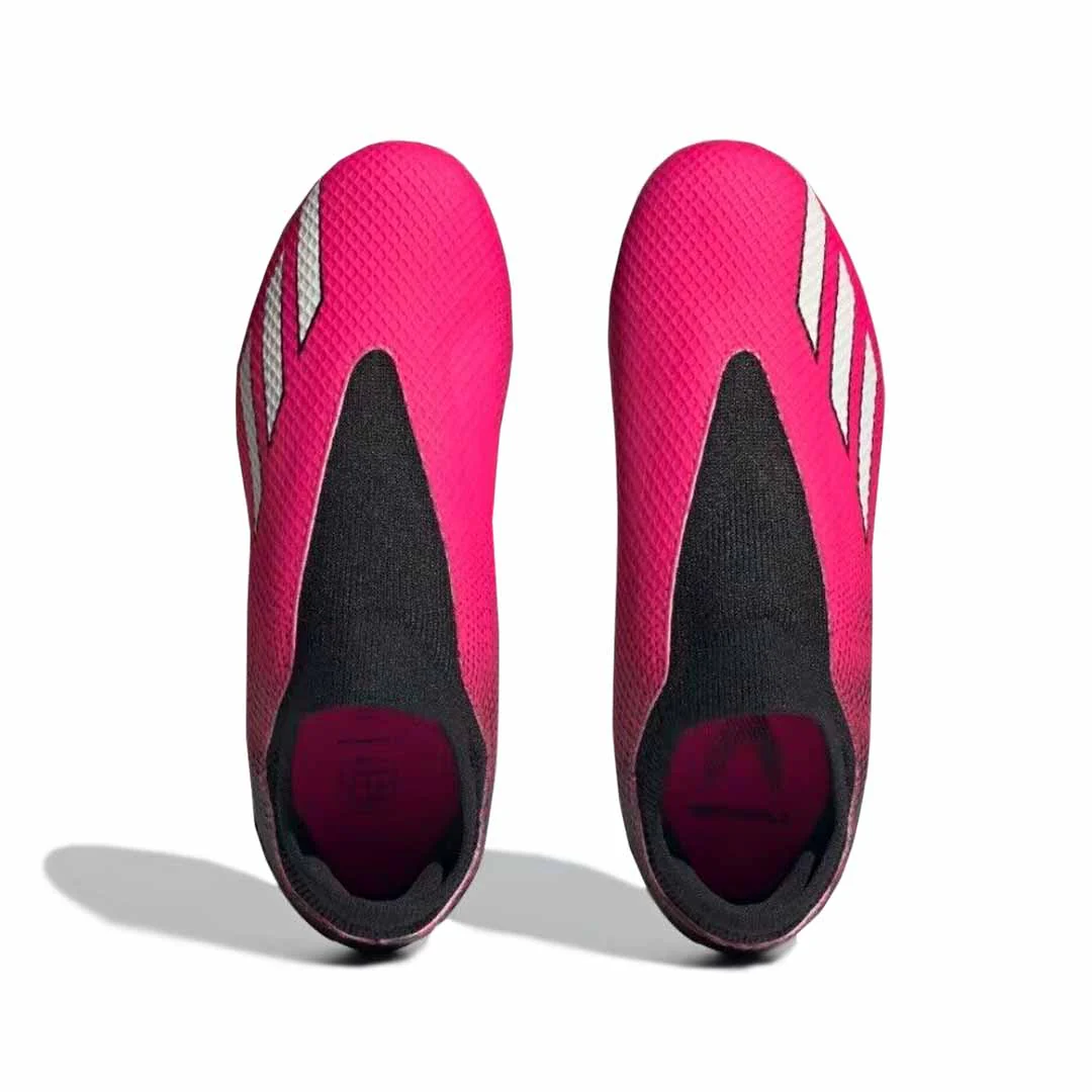 adidas - Kids' (Junior) X Speedportal.3 Laceless Firm Ground Soccer Cleats (GZ5061) - Image 5