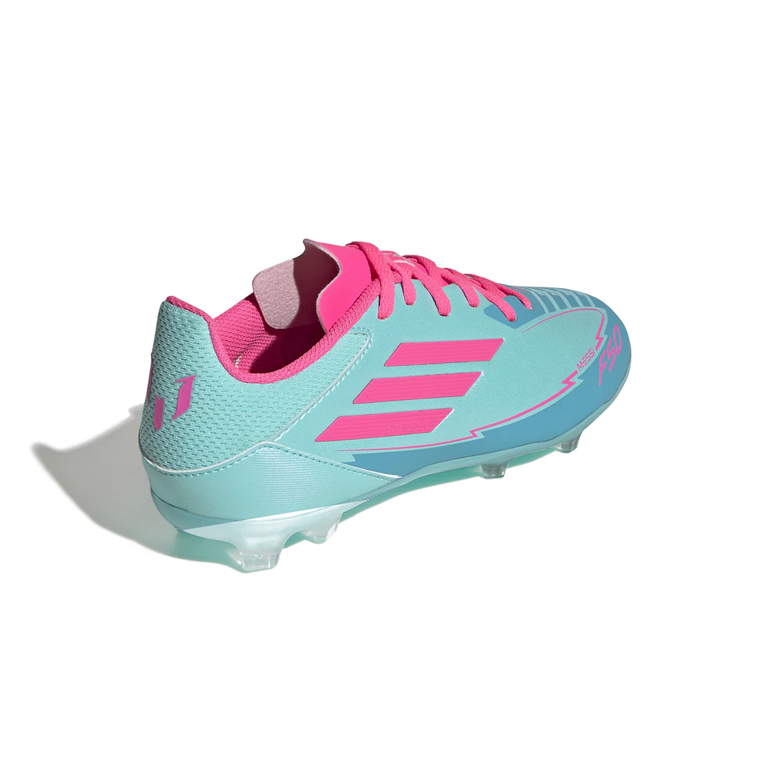 adidas - Kids' (Preschool & Junior) F50 League Messi Firm/Multi Ground Cleats (IH0931) - Image 3