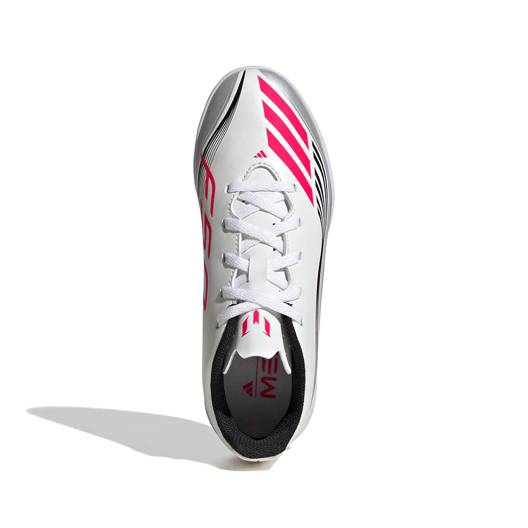 adidas - Kids' (Preschool & Junior) F50 Messi Club Indoor Soccer Shoes (JP7452) - Image 4