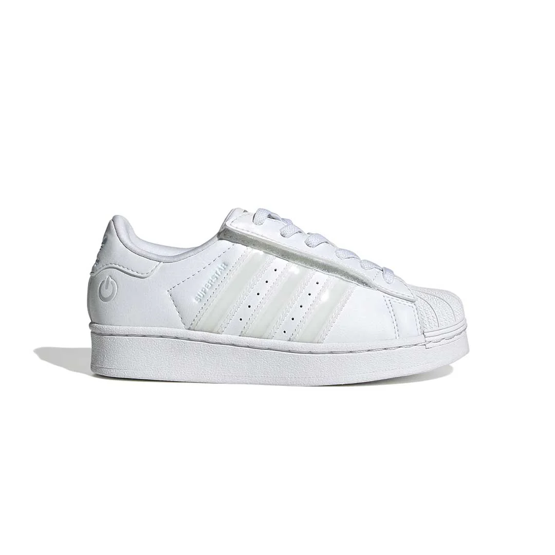 adidas - Kids' (Preschool) Superstar LED Lights Comfort Closure Elastic Lace Shoes (JQ6419)