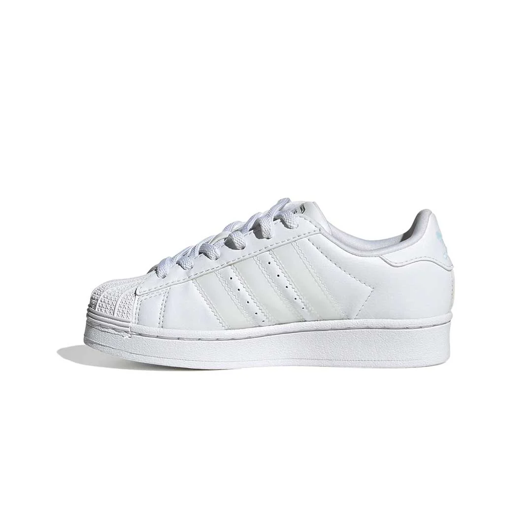adidas - Kids' (Preschool) Superstar LED Lights Comfort Closure Elastic Lace Shoes (JQ6419) - Image 2