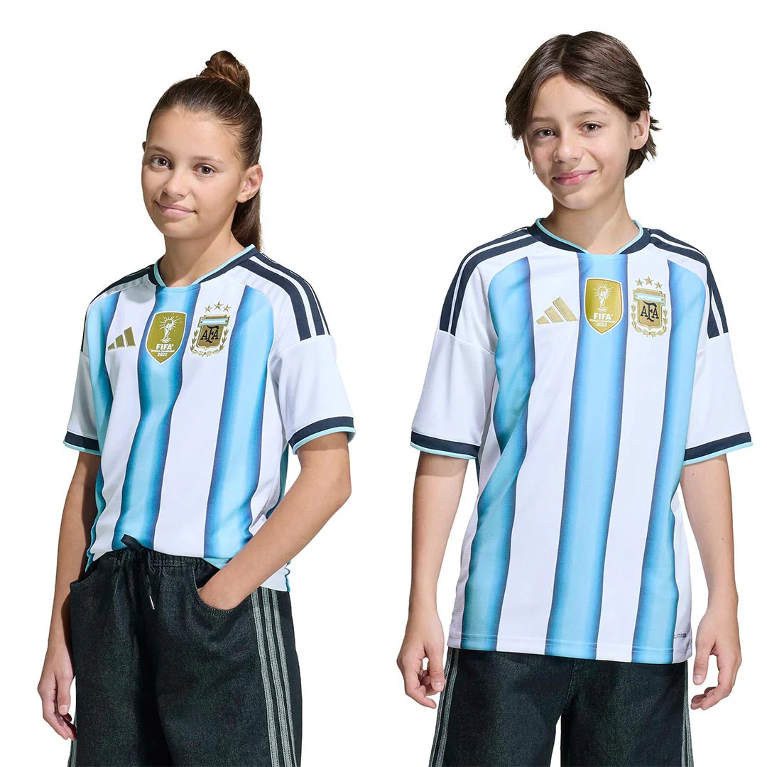 adidas - Kids' (Youth) Argentina 26 Home Jersey (KA8119) - Image 2