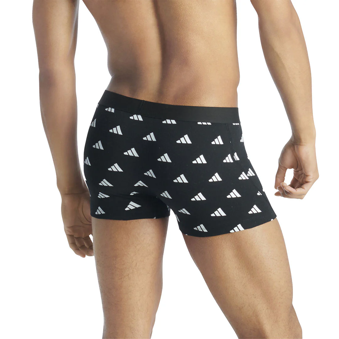 adidas - Men's Active Flex 3 Pack Cotton Trunk Brief (JK3952) - Image 4