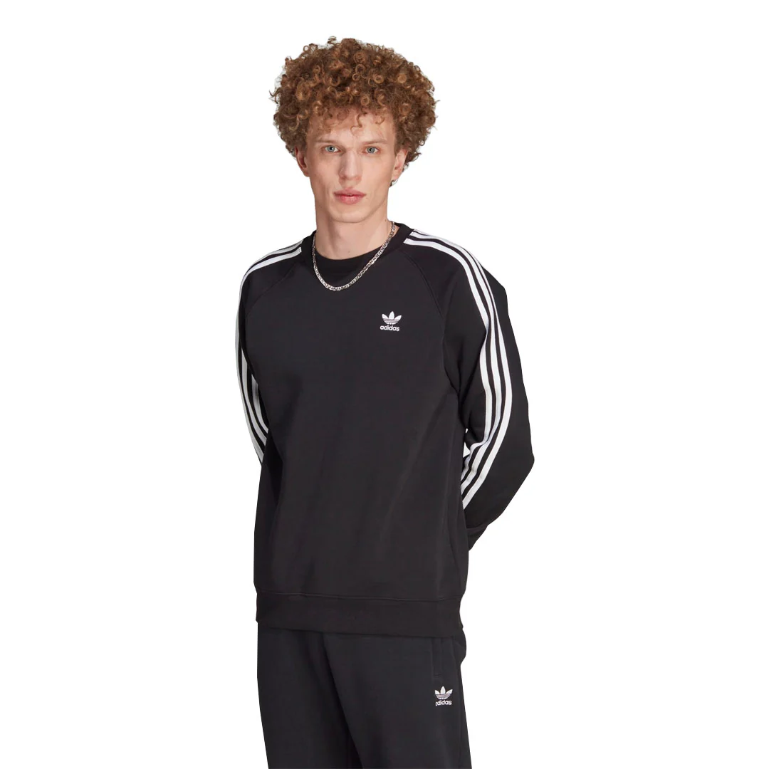 adidas - Men's Adicolor Classics 3-Stripes Crewneck Sweatshirt (IM2087) - Image 2