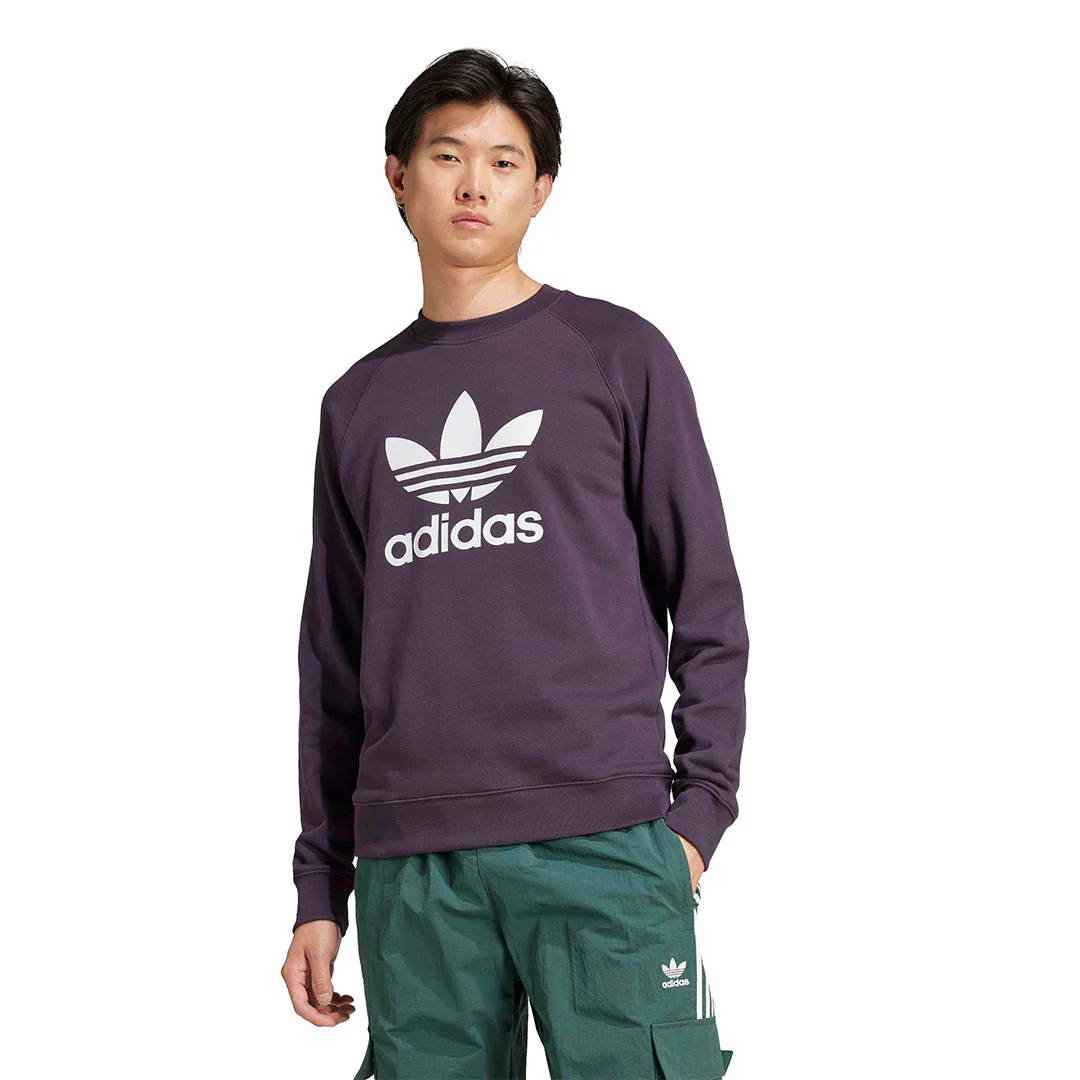 adidas - Men's Adicolor Classics Trefoil Crewneck Sweatshirt (IZ2358) - Image 2