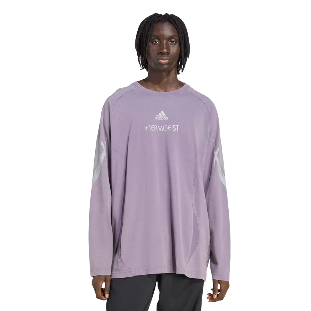 adidas - Men's Adilenium Season 4 Teamgeist Graphic Long Sleeve T-Shirt (KF8542) - Image 2