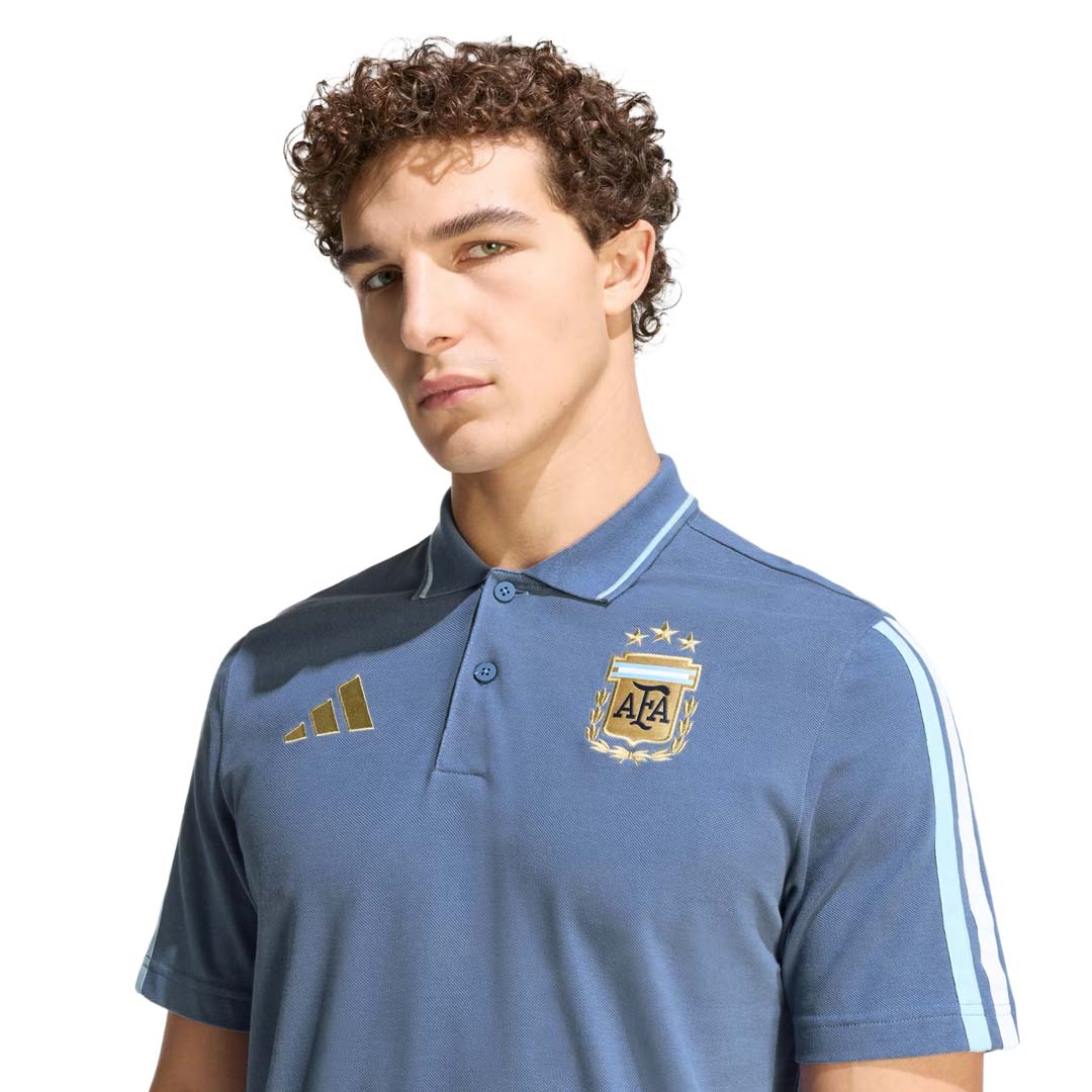 adidas - Men's Argentina DNA Polo (JZ6295) - Image 4