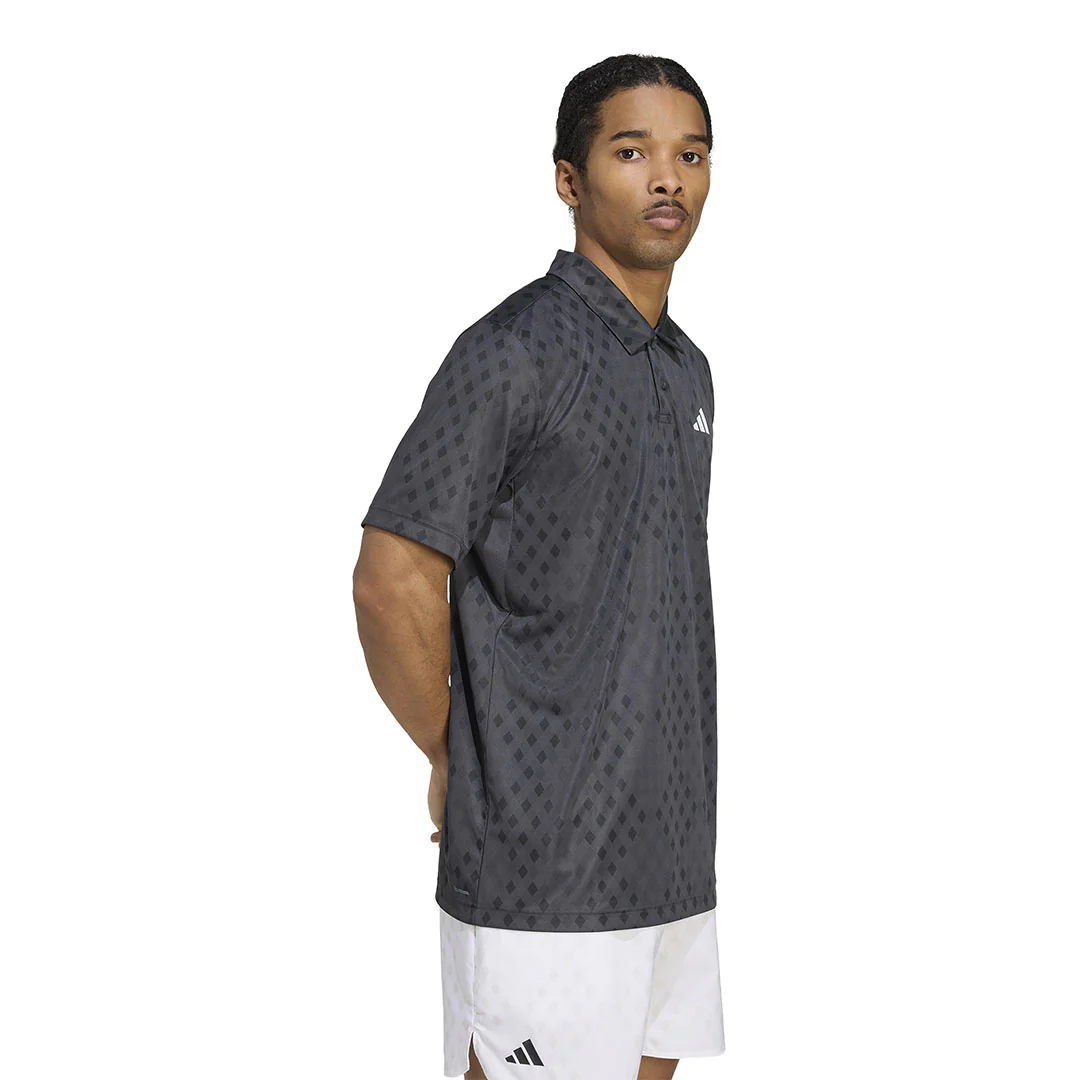 adidas - Men's Club Tennis Climacool Graphic Polo (JM1205) - Image 4