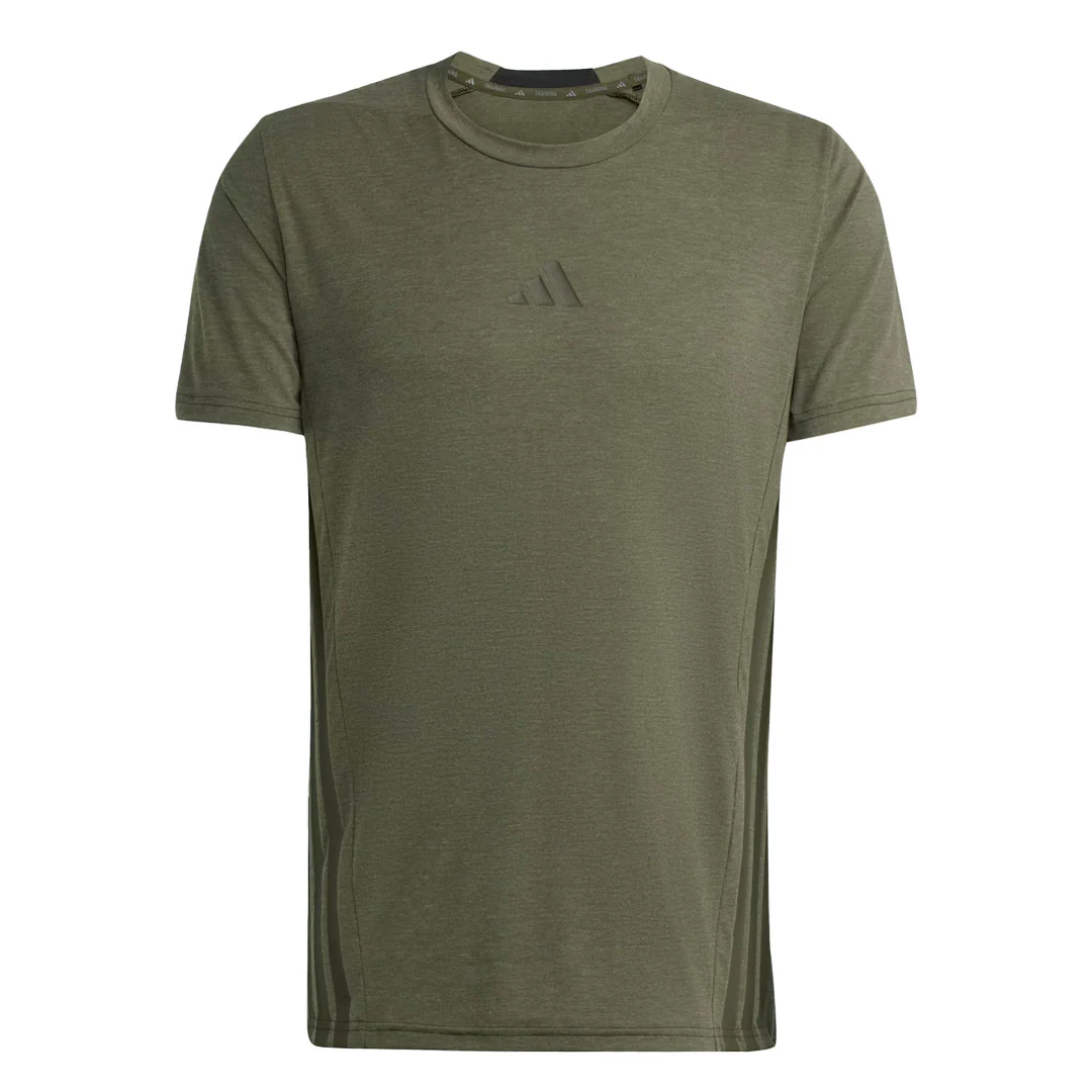 adidas - Men's Designed 4 Training 3-Stripes T-Shirt (JX5684)