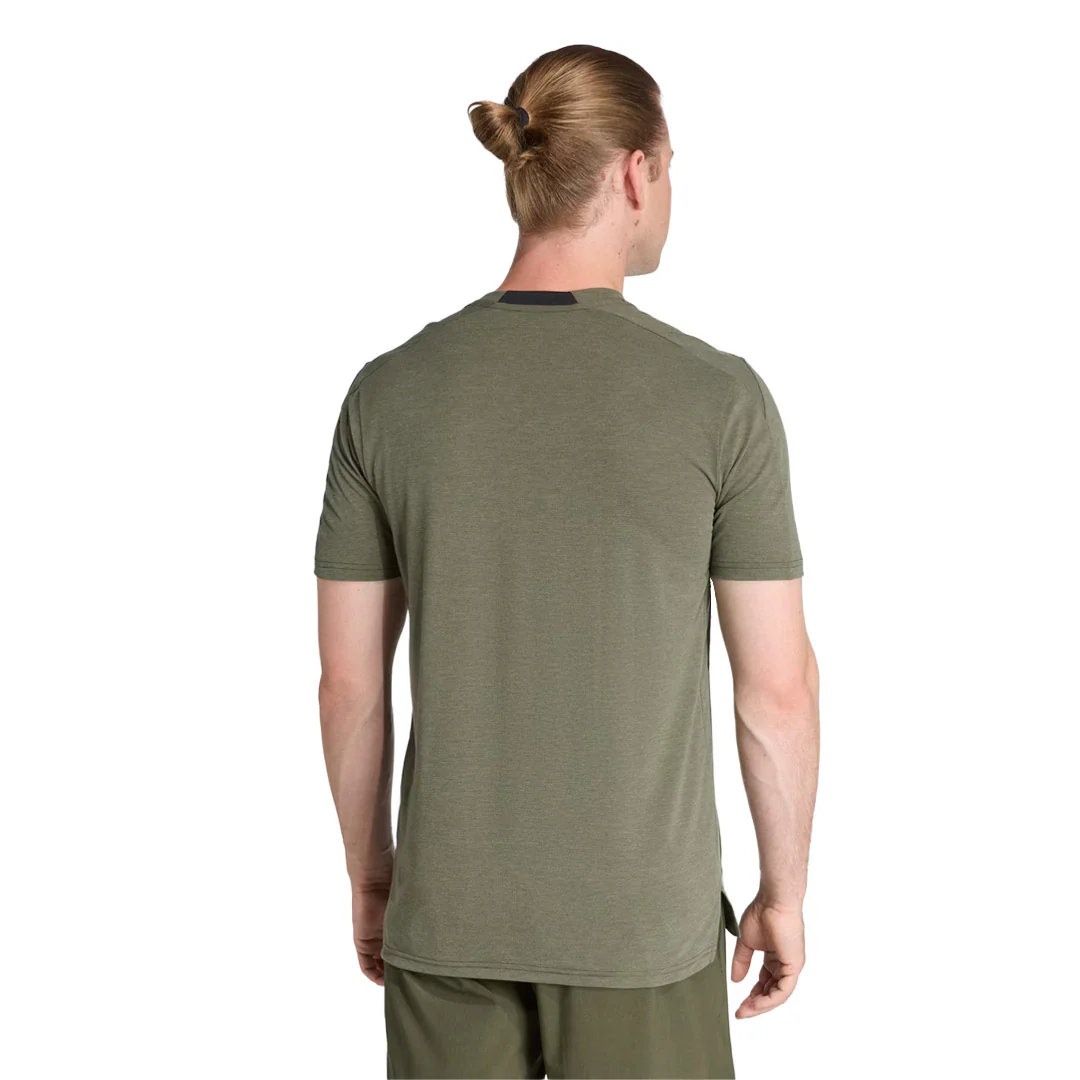 adidas - Men's Designed 4 Training 3-Stripes T-Shirt (JX5684) - Image 3