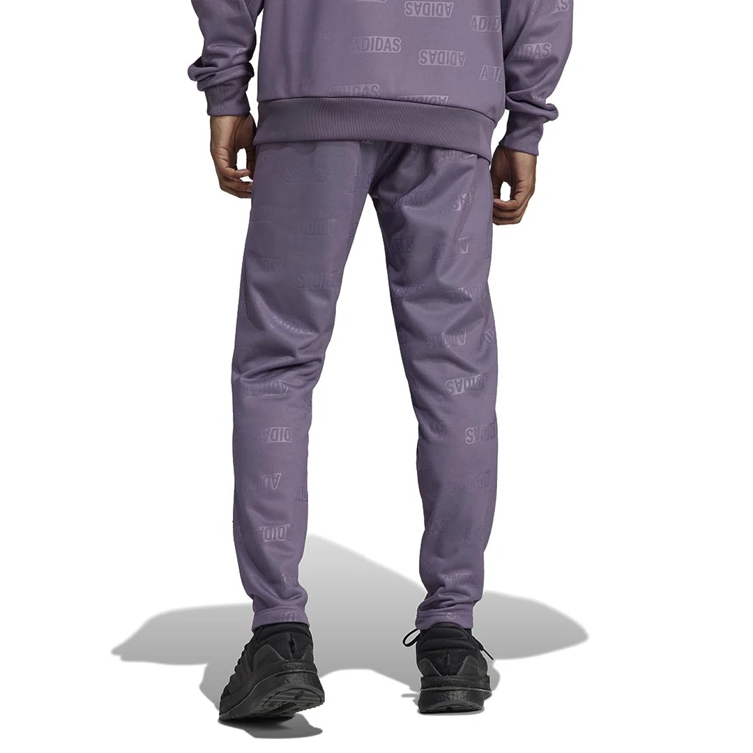 adidas - Men's Embossed Polar Fleece Tapered Pant (IJ6436) - Image 3