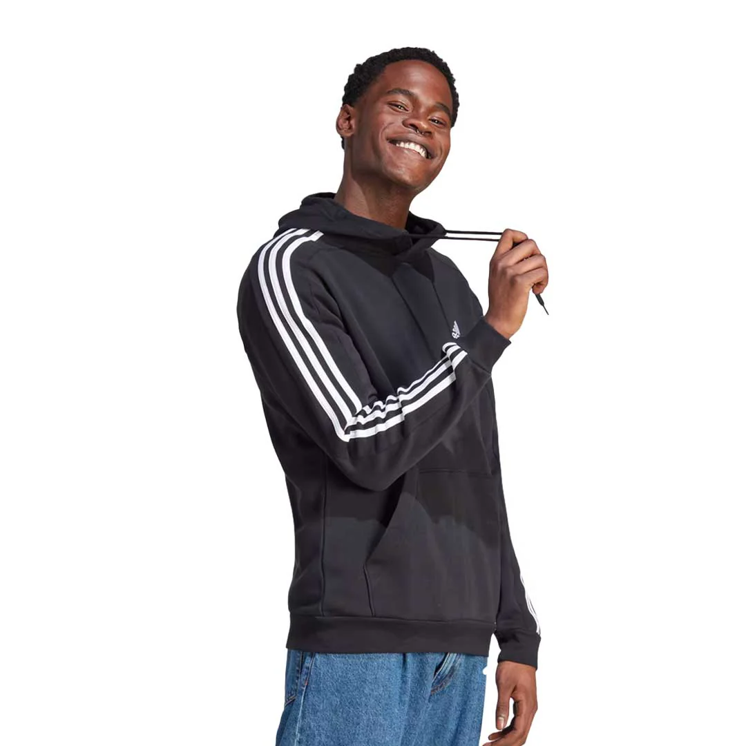 adidas - Men's Essentials Fleece 3 Stripes Hoodie (IB4028) - Image 3