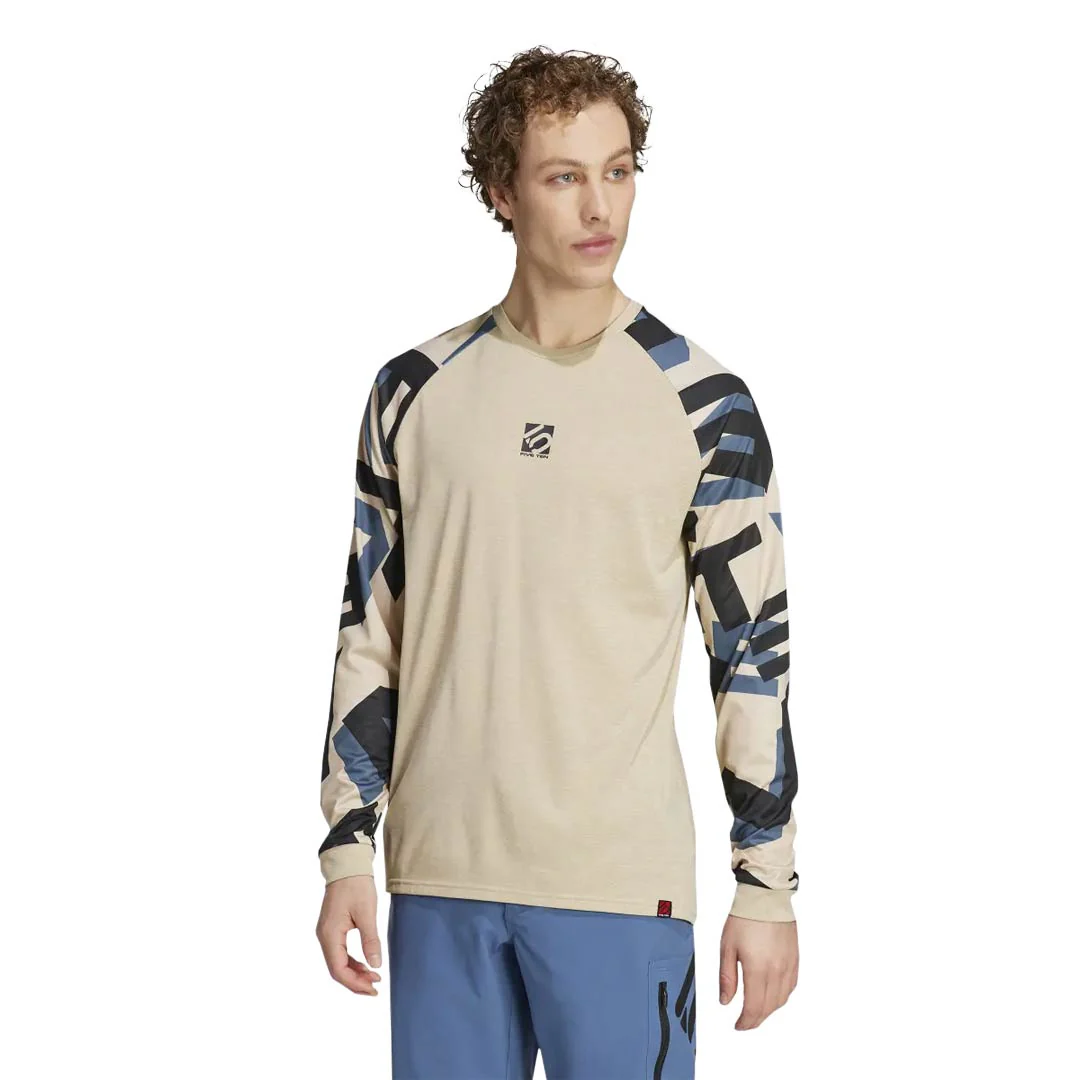 adidas - Men's Five Ten Trailx Long Sleeve T-Shirt (HT9603) - Image 3