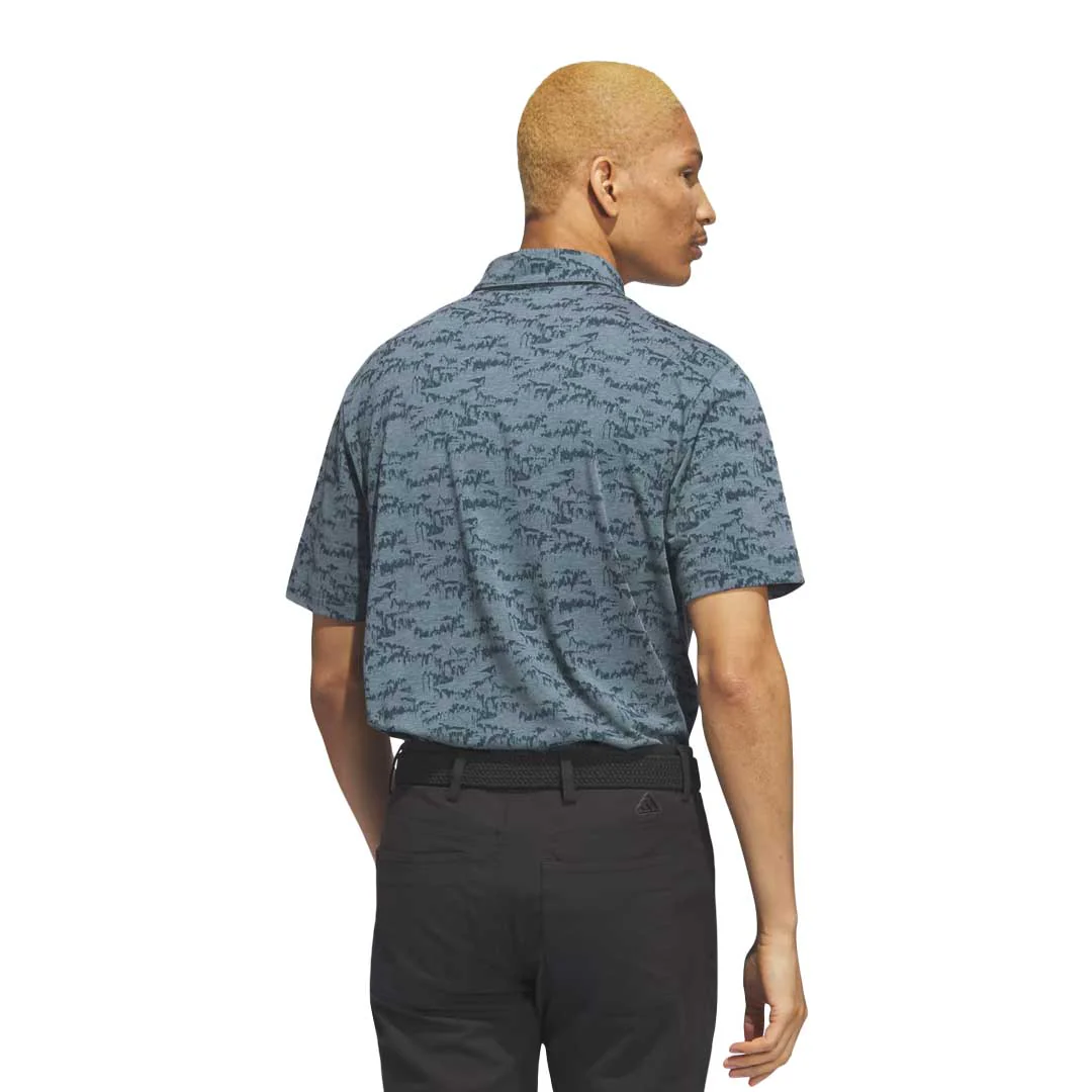 adidas - Men's Go-To Printed Golf Polo (II7838) - Image 3
