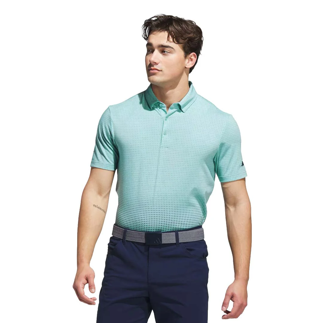 adidas - Men's Go-To Rise Print Polo (JL7902) - Image 2