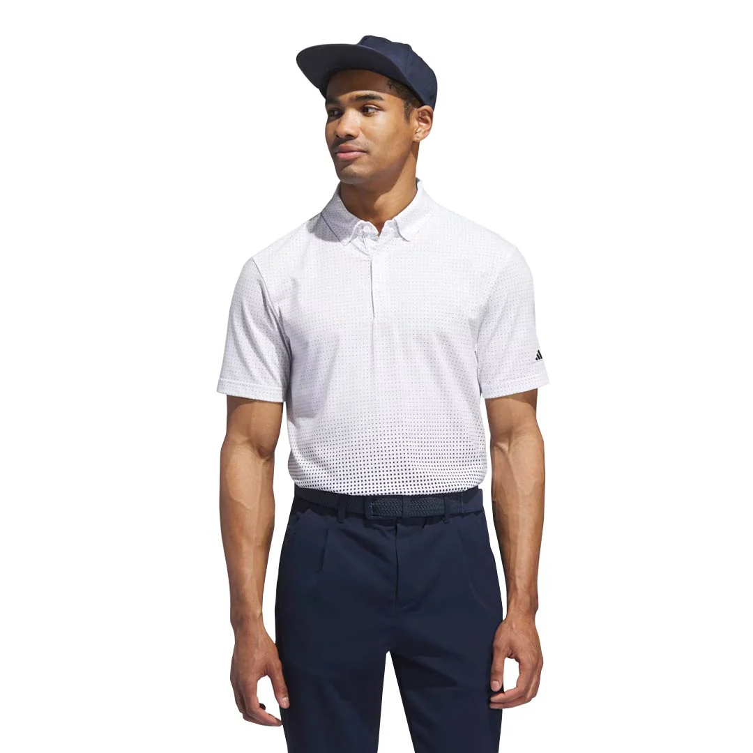 adidas - Men's Go-To Rise Print Polo (JL7903) - Image 2