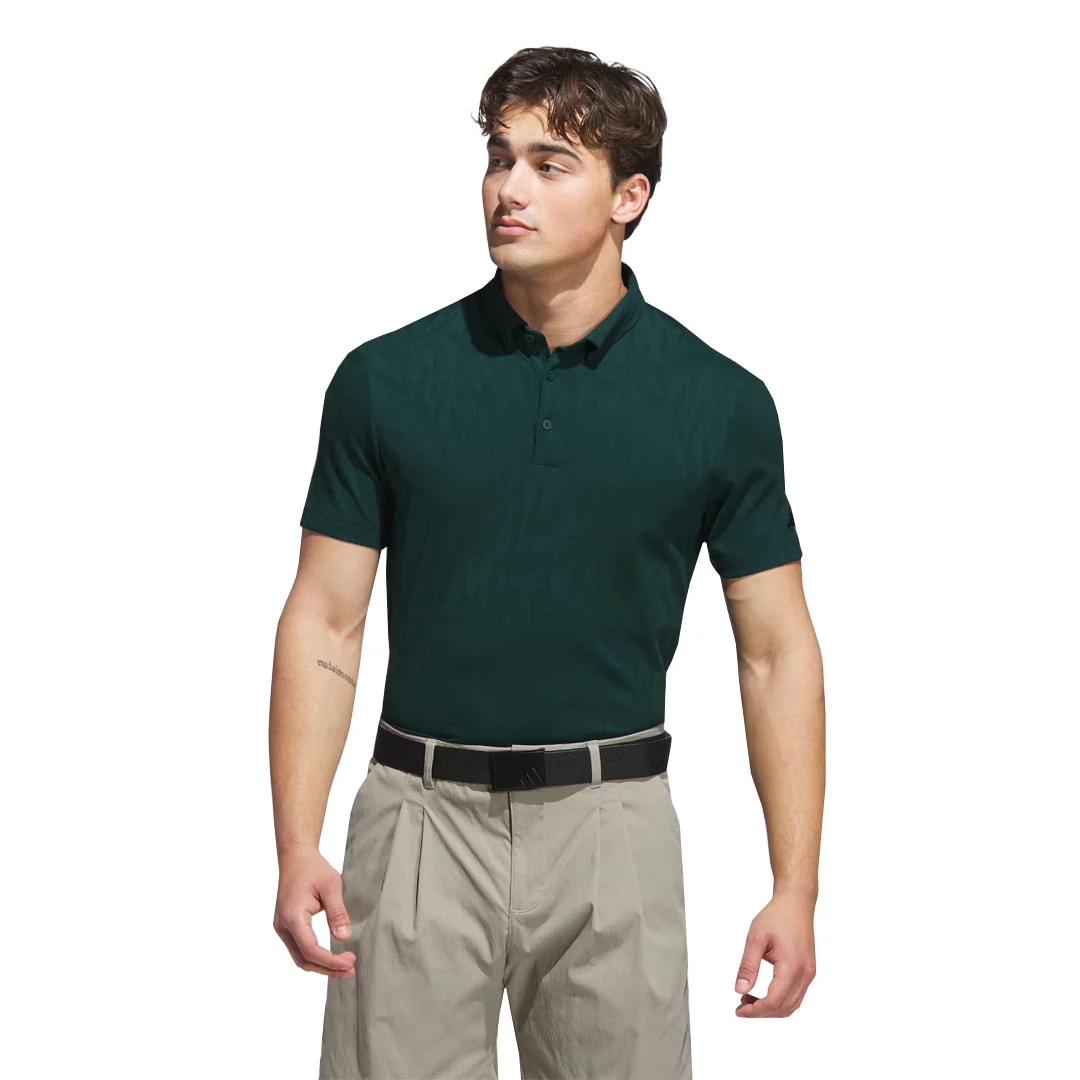 adidas - Men's Go-To Textured Polo (JL7890) - Image 2
