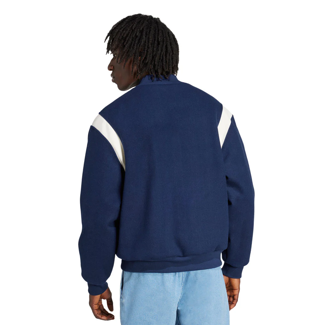 adidas - Men's Graphic College Varsity Loose Bomber Jacket (JX8181) - Image 3