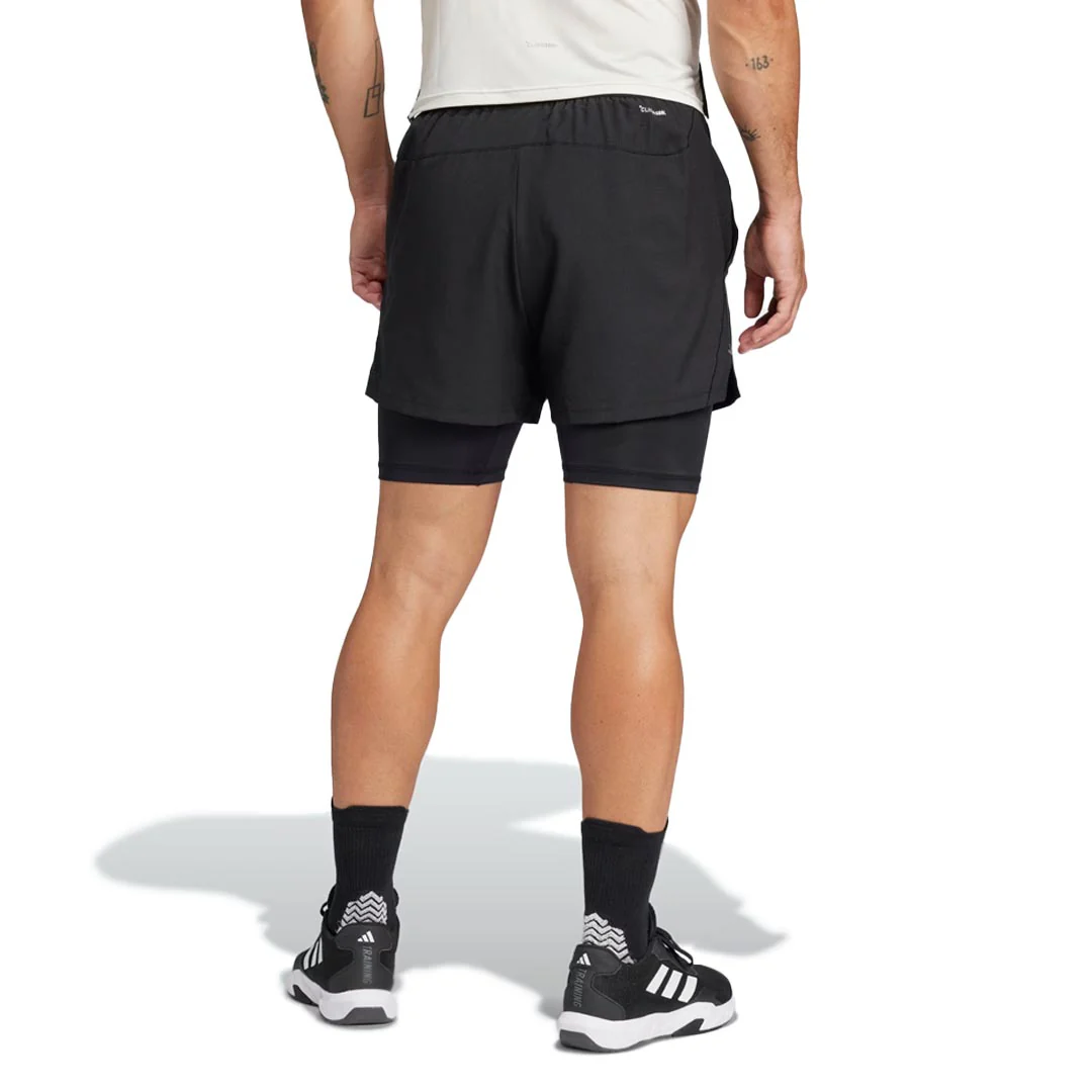 adidas - Men's Gym+ 2-In-1 Shorts (JE5665) - Image 3
