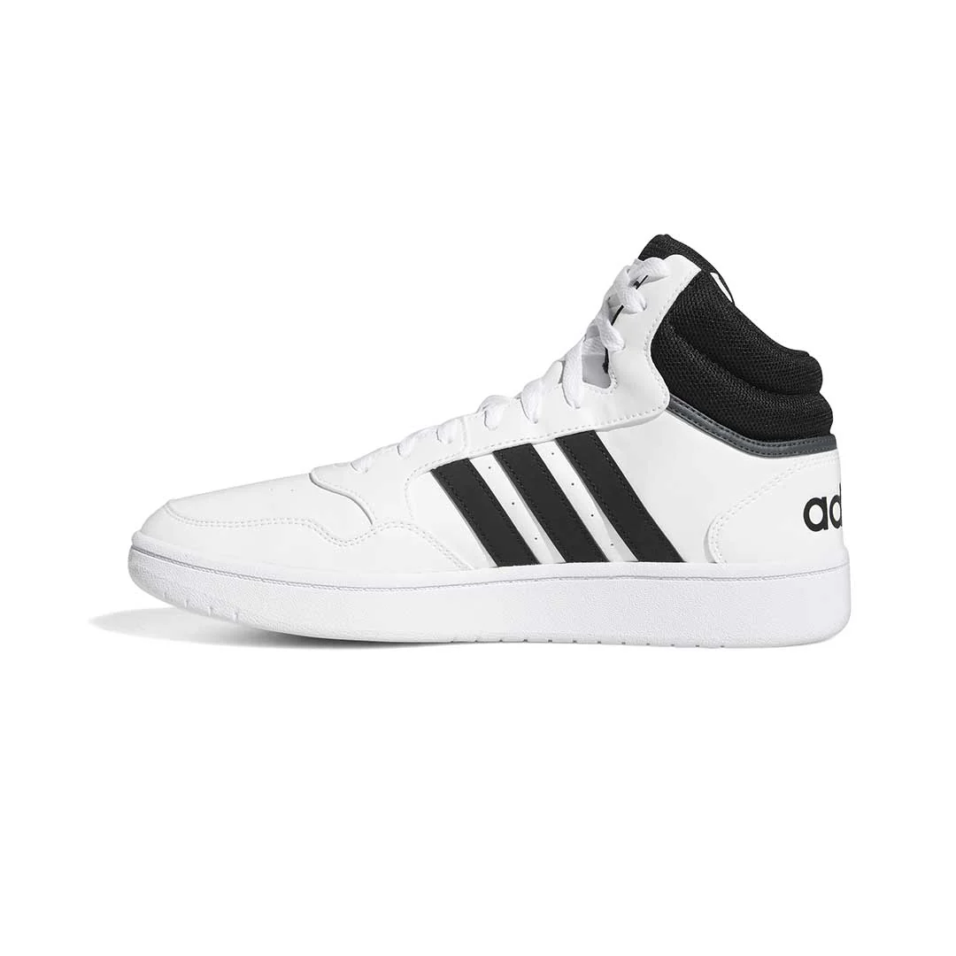 adidas - Men's Hoops 3.0 Mid Classic Vintage Shoes (GW3019) - Image 2