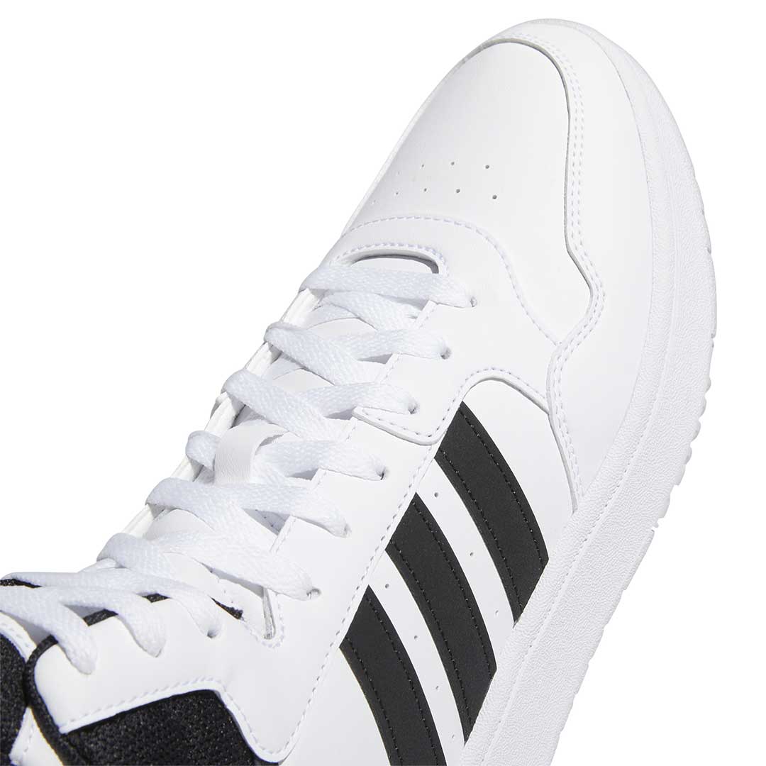 adidas - Men's Hoops 3.0 Mid Classic Vintage Shoes (GW3019) - Image 6