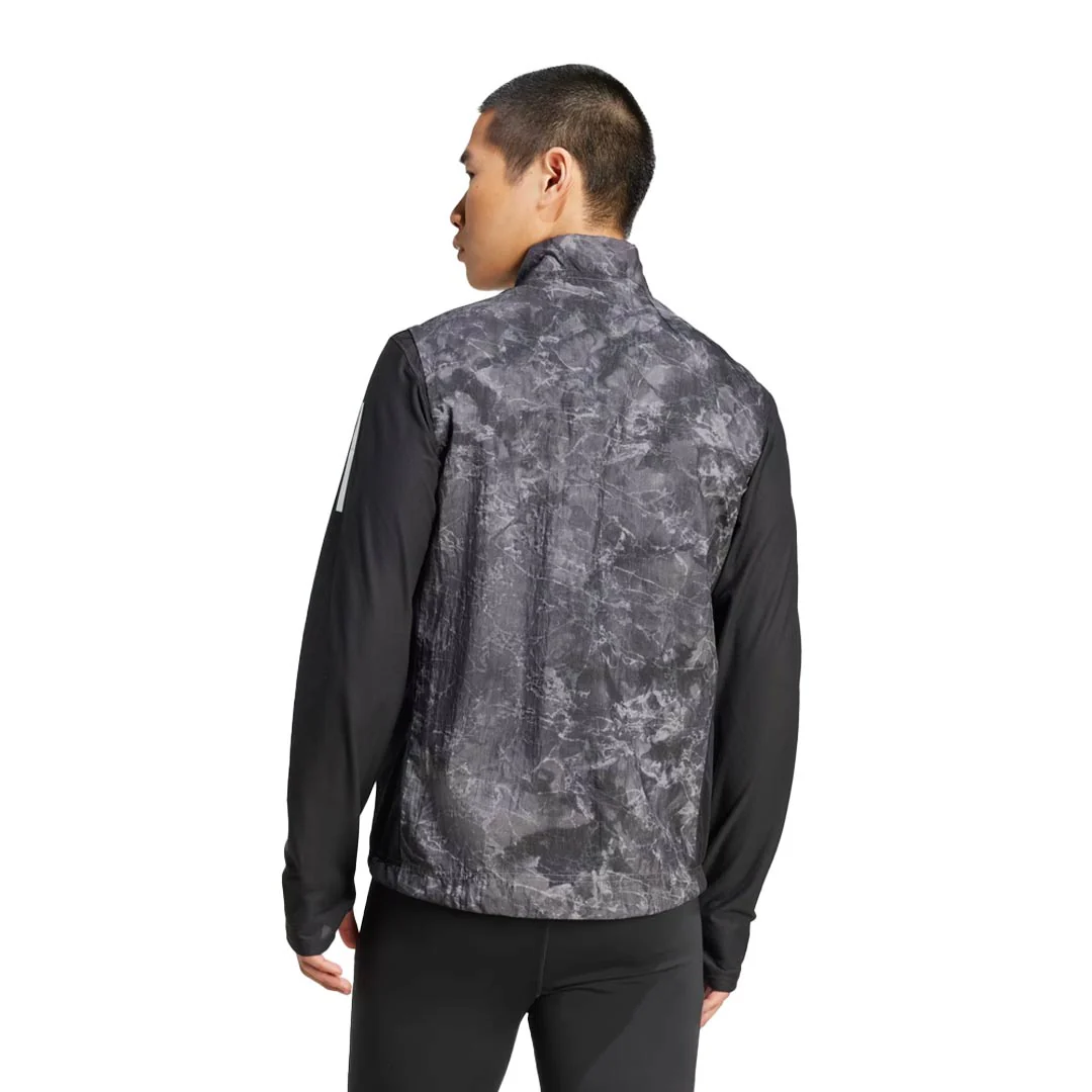 adidas - Men's Own The Run Spray Dye Vest (JN9684) - Image 3