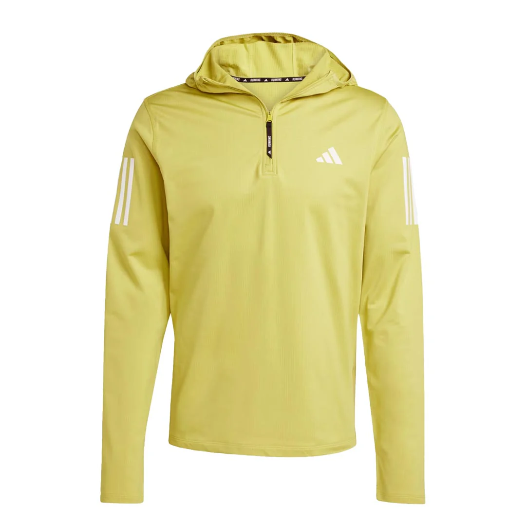 adidas - Men's Own The Run Winterized 1/2 Zip Hoodie (JW9654)
