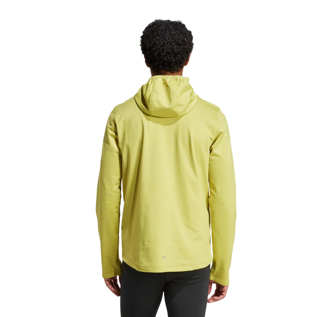 adidas - Men's Own The Run Winterized 1/2 Zip Hoodie (JW9654) - Image 3
