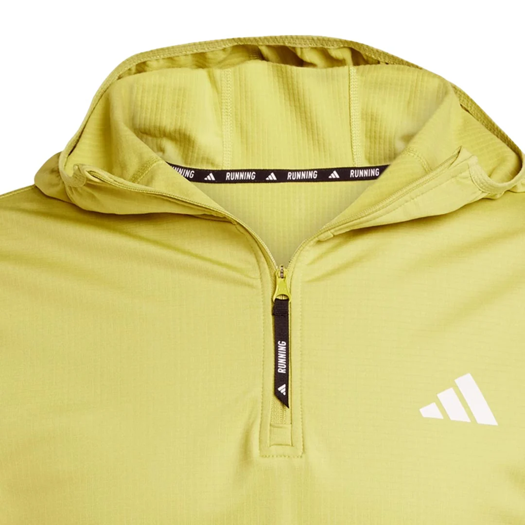 adidas - Men's Own The Run Winterized 1/2 Zip Hoodie (JW9654) - Image 4