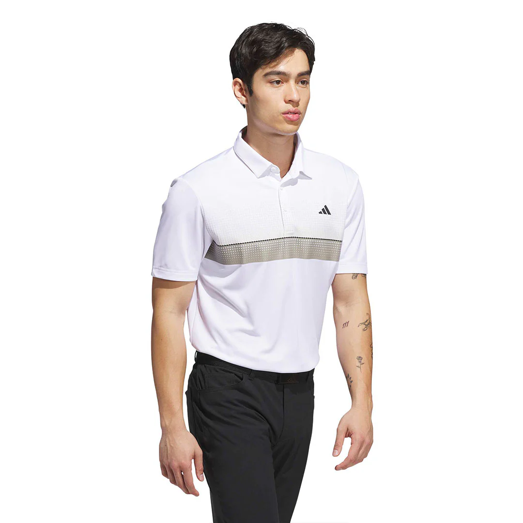 adidas - Men's Performance All Over Print Polo (JL5249) - Image 4