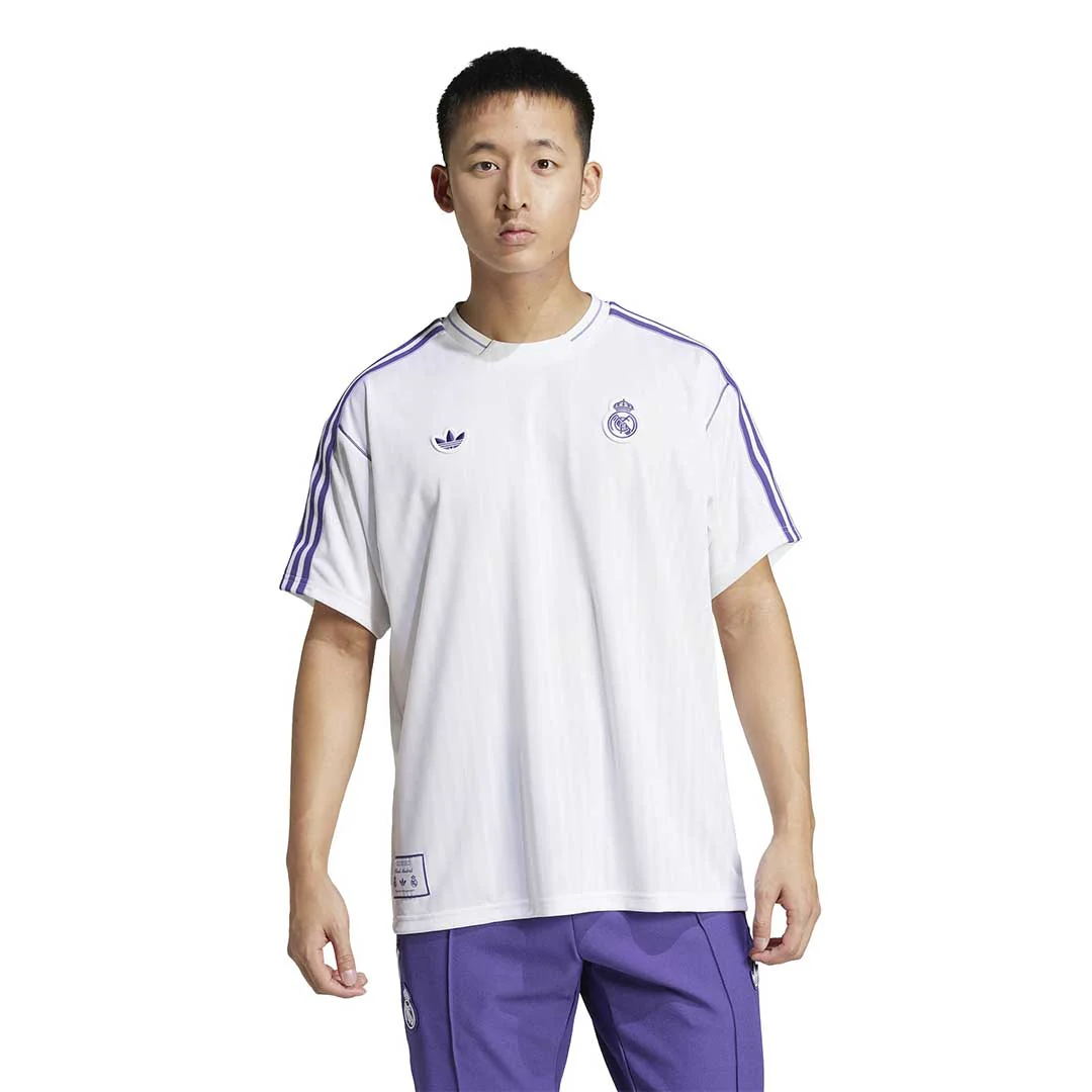 adidas - Men's Real Madrid Terrace Icons Jersey (JF2581) - Image 2