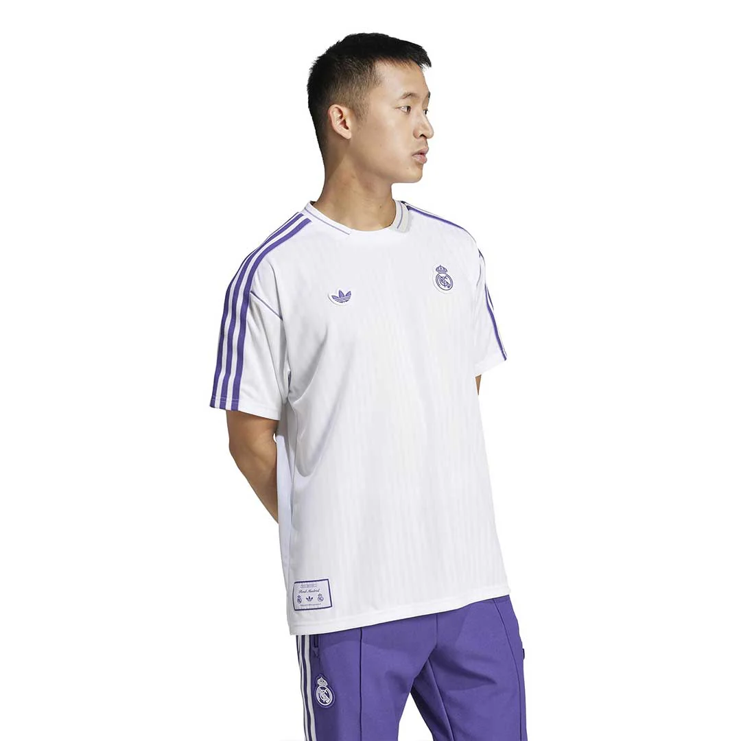 adidas - Men's Real Madrid Terrace Icons Jersey (JF2581) - Image 3