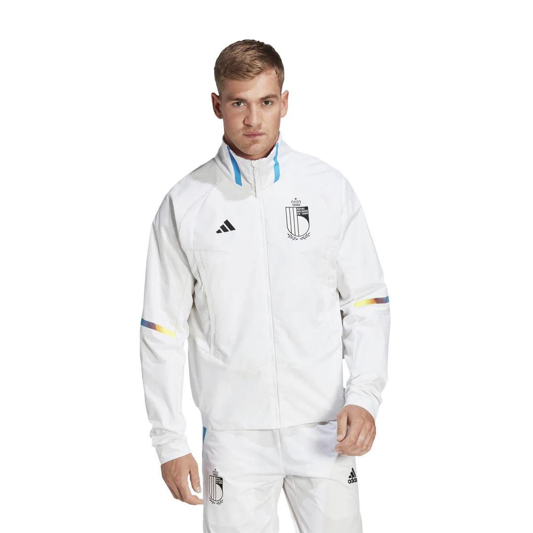 adidas - Men's Royal Belgian FA Game Day Anthem Jacket (IC1567) - Image 2