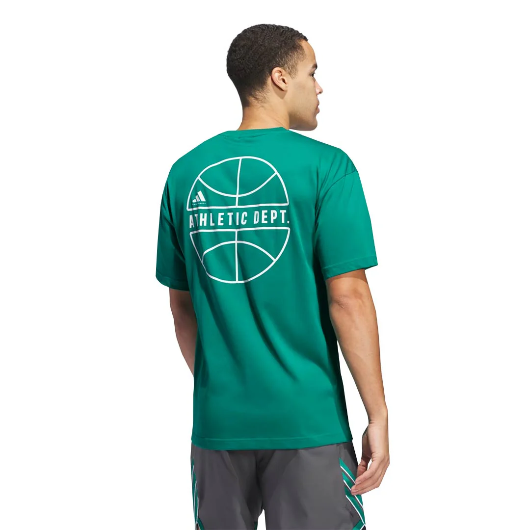adidas - Men's Select Basketball Graphic T-Shirt (JN7111) - Image 4
